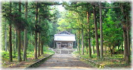 画像:県神社参道