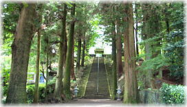 画像:西巌殿寺参道