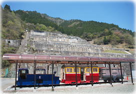 画像：神子畑鉱山鉄道関連