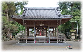 画像:建部神社拝殿 画像:建部神社拝殿
