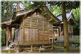画像:中居町の白山神社