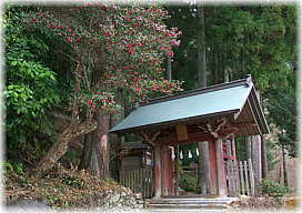 画像:神妻神社の門