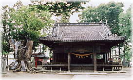 画像：幣川神社拝殿