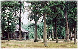画像:細木神明宮境内