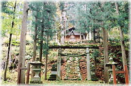 画像:下小谷の白山神社