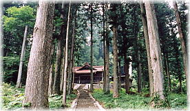 画像:与川白山神社
